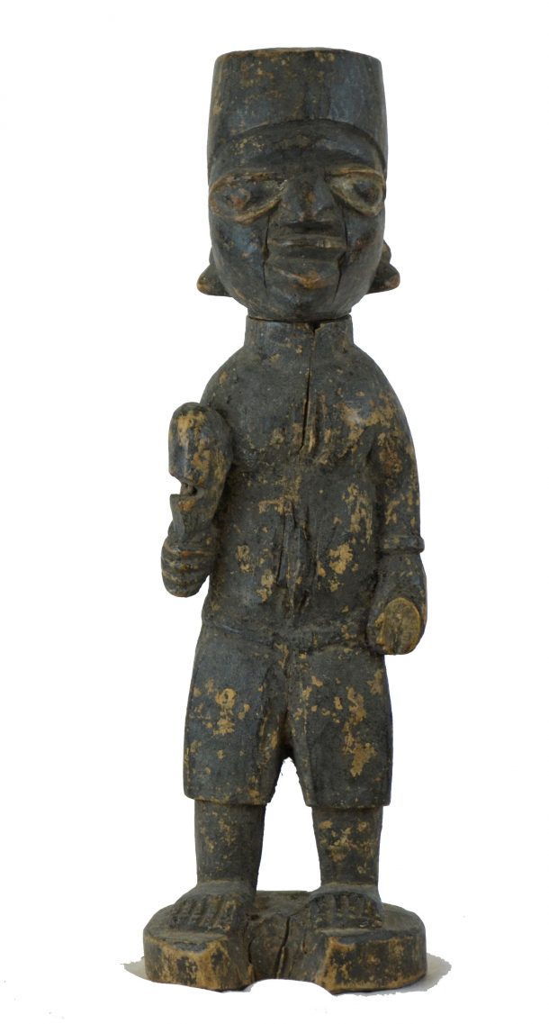 Statuette "Yoruba" Nigeria Tête Articulée