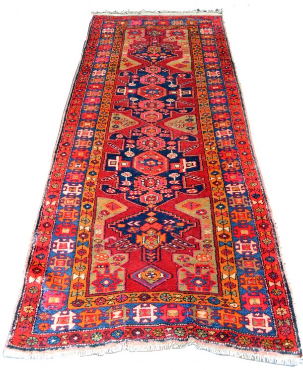 Tapis de couloir ancien Persan " Meshkin".
