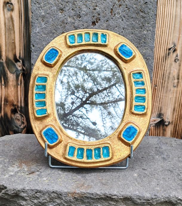 Mithé ESPELT 1923/2020  Miroir Ovale « Mérida »