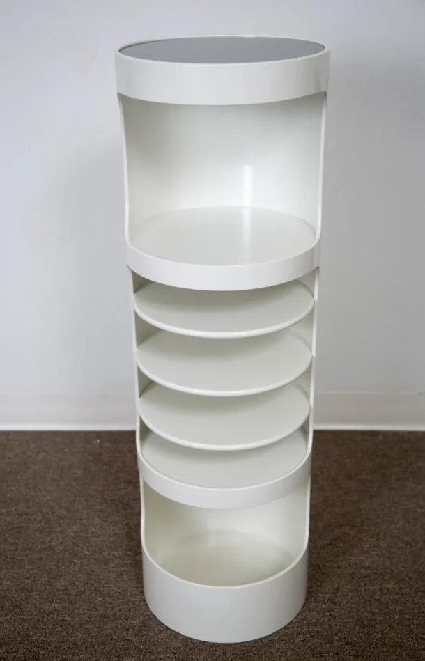 Erik van Buijtenen pour NEBU Présentoir  Etagère Space Age Hollande années 1970.